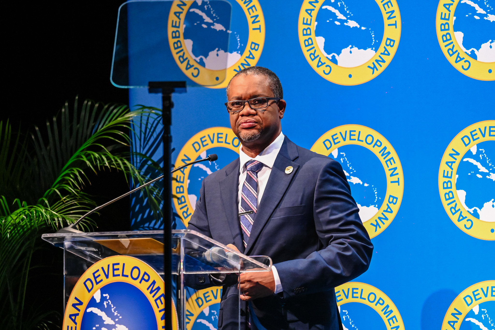 CDB’s Director of Projects (Ag), Mr. L. O’Reilly Lewis