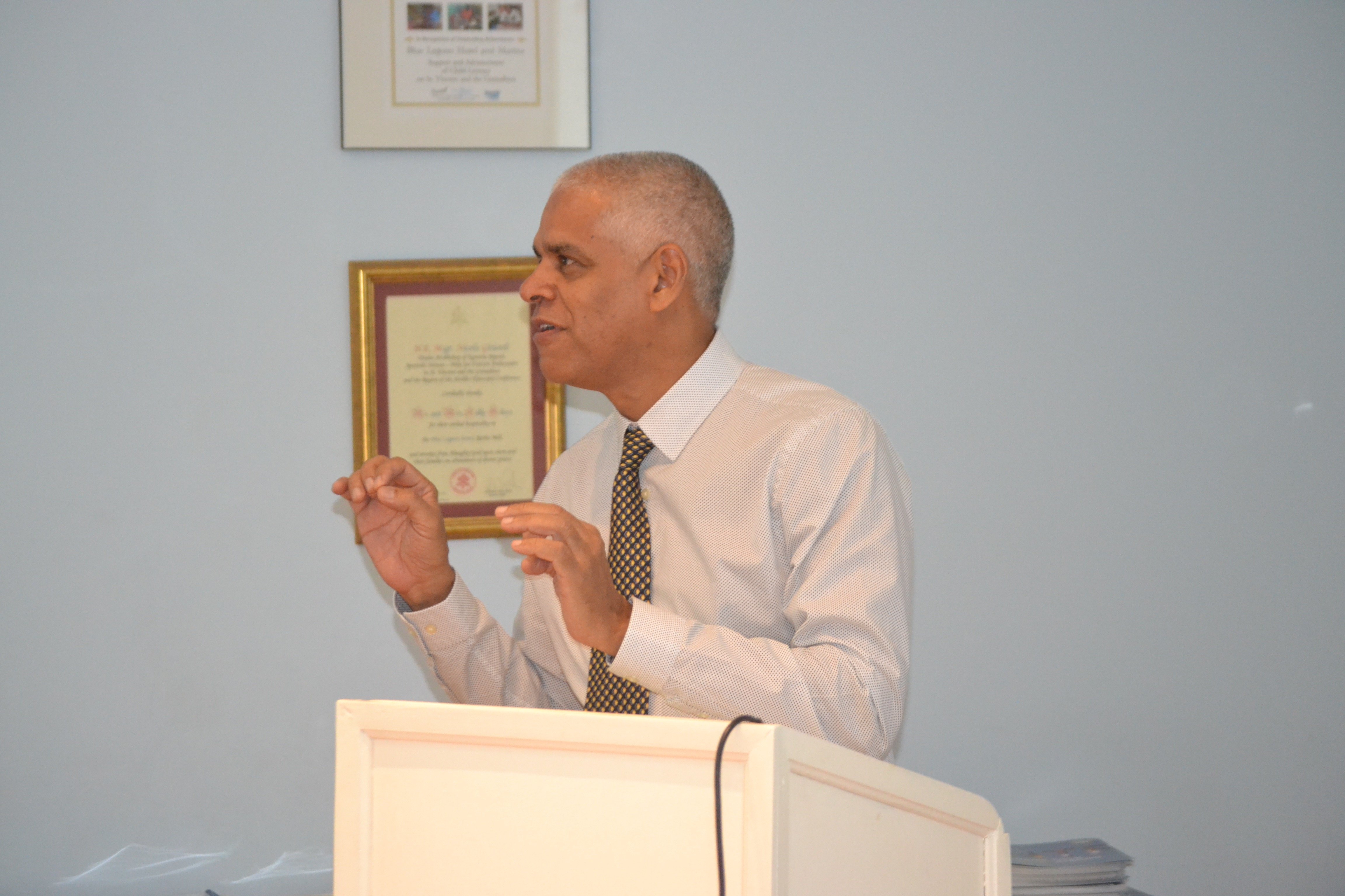 Geroge Yearwood, Portfolio Manager Ag., BNTF, CDB outlines how the community engagement programme will better connect development practitioners with community members