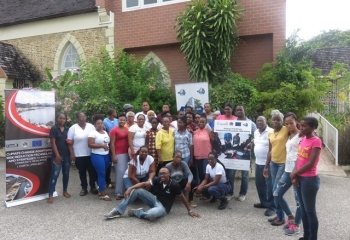 group photo of workshop participants